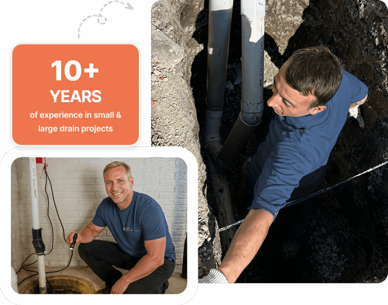 Plumbers from Super Drain Kingston with a decade of reliable service