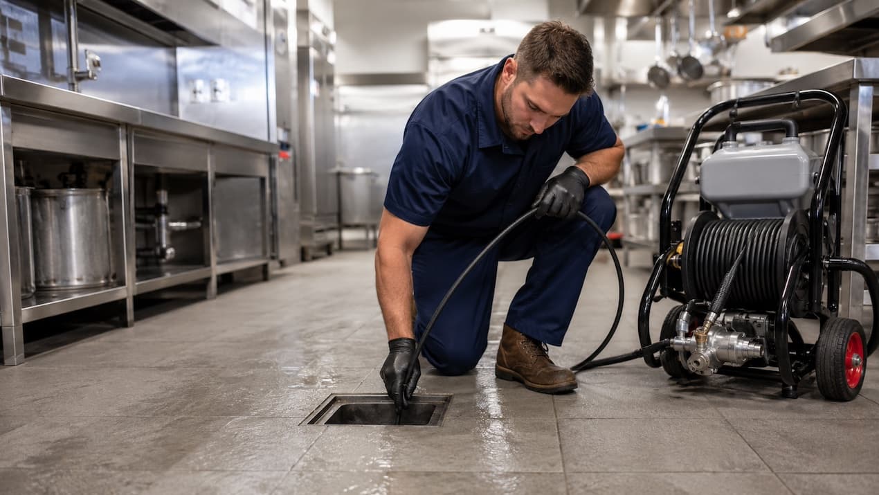 commercial drain cleaning