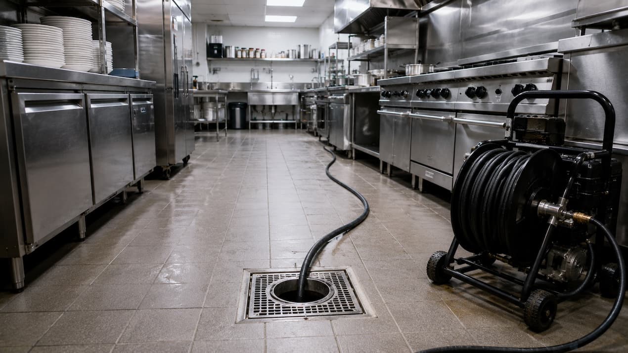commercial hydro jetting