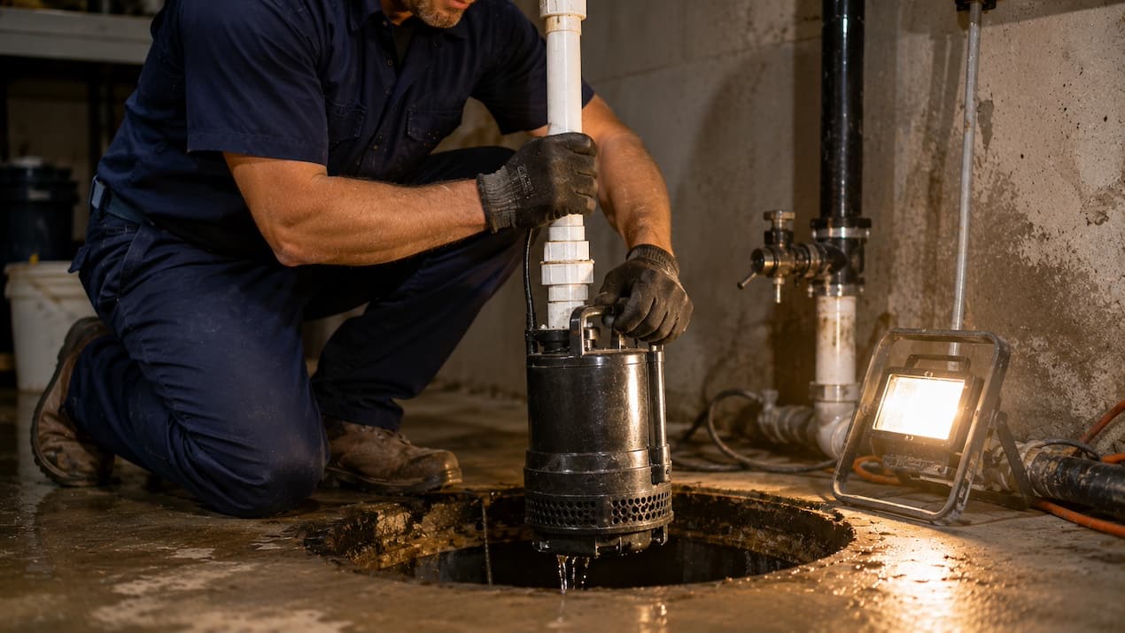 commercial sump pump