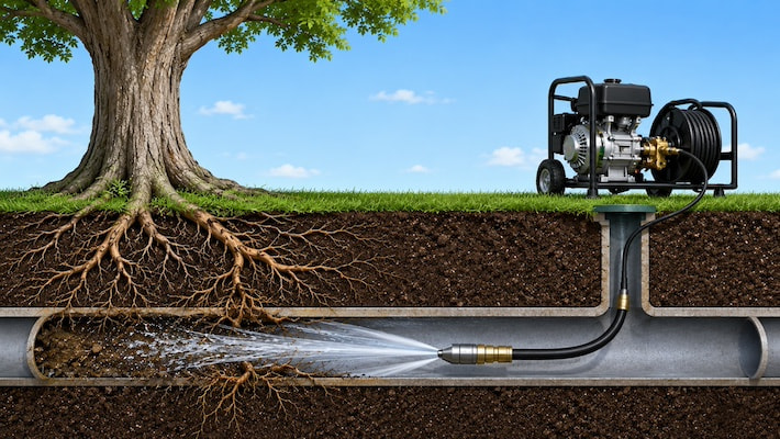 hydro jetting process