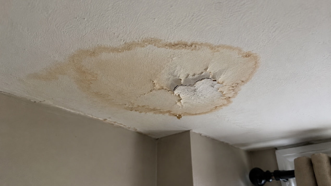 plumbing leak signs