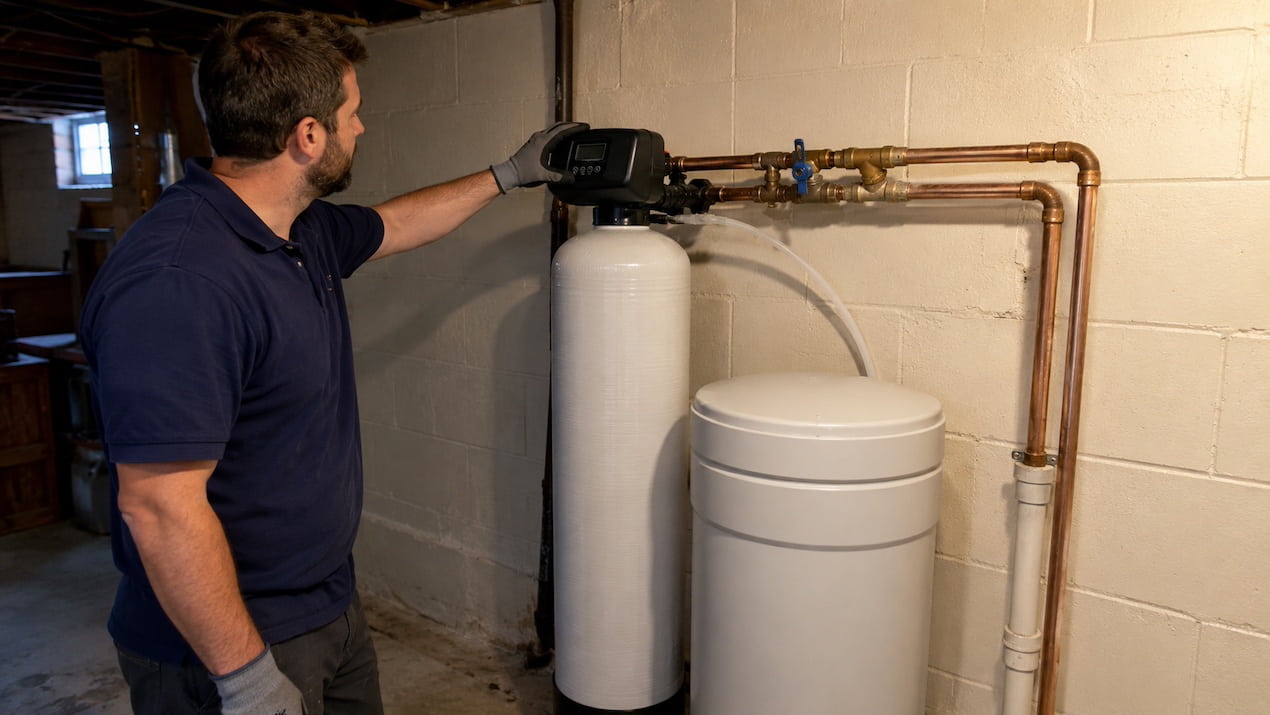 water softener installation
